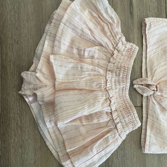 Art Class 2 pc Toddler Size 2T Outfit, Pink & Gold - Picture 3 of 11